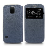 LG Joy H220, Oldalra nyíló tok, TPU Flexi, hívás mutatóval, kék (RS59836) - Telefontok