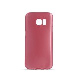 LG K10, TPU szilikon tok, ultravékony, fényes felület, Ultra Chrome, pink (47551) - Telefontok