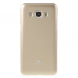 LG K4, TPU szilikon tok, Mercury Goospery, csillámporos, arany (PSPM012829) - Telefontok