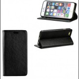 LG K5, Oldalra nyíló tok, stand, Magnet Book, fekete (44085) - Telefontok