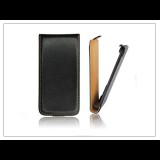 LG L60, Forcell lenyitható bőrtok, Slim Flip, felfelé nyíló - kinyitható, fekete (RRPT-2114) - Telefontok