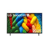 LG NanoCell 43NANO80A3B televízió 109,2 cm (43") 4K Ultra HD Smart TV Wi-Fi Fekete