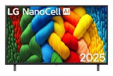 LG NanoCell AI 75NANO81A6A 190,5 cm (75") 4K Ultra HD Smart TV Wi-Fi Fekete Televízió