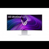 LG OLED Gaming 240Hz ívelt smart monitor 34" 34GX90SA, 3440x1440, 21:9, 275cd/m2, 1ms, HDMIx2/DP/USBx2/USB-C/RJ-45 (34GX90SA-W.AEU)