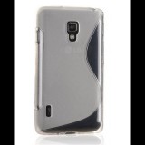 LG Optimus L7 II P715, TPU szilikon tok, S-Line, átlátszó (56457) - Telefontok