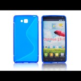 LG Optimus L9 II D605, TPU szilikon tok, S-Line, kék (RRPT-1609) - Telefontok