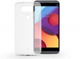 LG Q8, TPU szilikon tok, ultravékony, Átlátszó