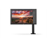 LG UltraFine Ergo monitor 68,6 cm (27") 3840 x 2160 px 4K Ultra HD LED Fekete