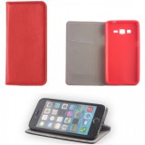 LG X Power, Oldalra nyíló tok, stand, Smart Magnet, piros (39519) - Telefontok
