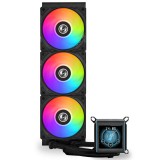 Lian Li GA II LCD Processzor Folyadékhűtés készlet 36 cm Fekete 1 db