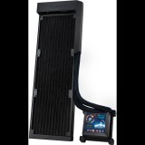 Lian Li Hydroshift LCD 360N AiO vízhűtőrendszer ventilátorok nélkül, fekete (HSLCD36NB)