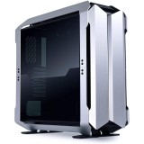 Lian Li Odyssey X E-ATX Full Tower számítógépház, 3 mód, anodizált alumínium, ezüst - TR-01A