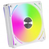 Lian Li UNI FAN AL V2 120mm hűtő ventilátor fehér (UF-AL120V2-1W) (UF-AL120V2-1W)