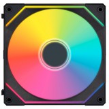 Lian Li UNI FAN SL-INF 140mm PWM ARGB Rendszerhűtő - Fekete (UF-SLIN140-1B)