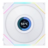 Lian Li UNI FAN TL LCD Számítógép ház Ventilátor 12 cm Fehér
