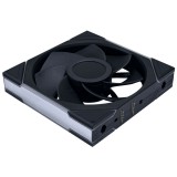 Lian Li Uni Fan TL WIRELESS LCD 140 REVERSE BLADE Számítógép ház Ventilátor 14 cm Fekete 1 db