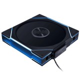 Lian Li UNI FAN TL Wireless ventilátor, PWM, ARGB, 140mm, fekete