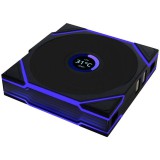 Lian Li Uni Fan TL120 LCD Reverse Blade Wireless Számítógép ház Ventilátor 12 cm Fekete 1 db