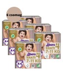 Libero Touch 4 nadrágpelenka 7-11 kg 264db MEGA (6 csomag)