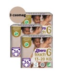 Libero Touch 6 nadrágpelenka 13-20 kg 108db MEGA (3 csomag)