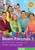 LibroTrade Kft. J.P. Delaney: Beste Freunde 3 Kursbuch+CDs Ungarische Ausgabe - könyv