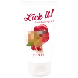 Lick-it Lick it! - 2in1 ehető síkosító - cseresznye (50ml)