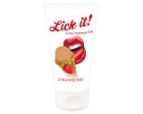 Lick-it Lick it! - 2in1 ehető síkosító - eper (50ml)