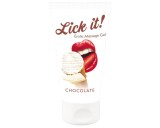 Lick-it Lick it! - 2in1 ehető síkosító - fehércsoki (50ml)