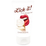 Lick-it Lick it! - 2in1 ehető síkosító - fehércsoki (50ml)