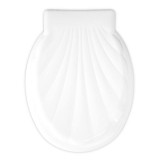 Lider WC-fedél Leader, fehér, egyszerű bezárás, 390 x 50 mm