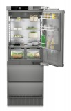 Liebherr ECBNe 7870 alulfagyasztós kombinált beépíthető BioFresh NoFrost hűtő (ECBNe7870)
