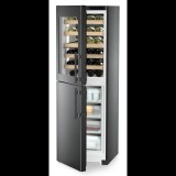 Liebherr SWNbsd 529i Peak NoFrost BlackSteel fagyasztószekrény bortemperáló rekesszel