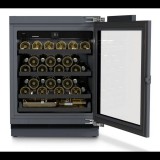 Liebherr UWpri 3661 Vinidor Selection pult alá beépíthető borhűtő dekorálható 44 palackos