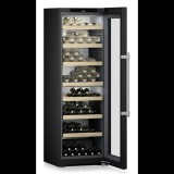 Liebherr WPbsi 5252 Vinidor borhűtő üvegajtós 155 db palackos BlackSteel 186x60x68cm