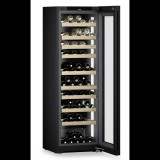 Liebherr WPgbi 5273 Vinidor Selection borhűtő üvegajtós 3 zónás BlackSteel 186x60x68cm