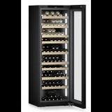 Liebherr WPgbi 7472 Vinidor Selection borhűtő üvegajtós 204 palackos BlackSteel 201x70x77cm