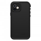 Lifeproof Fré Apple iPhone 12 víz- por- és ütésálló védőtok fekete (77-82137) (77-82137) - Telefontok
