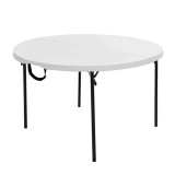 Lifetime asztal kerek félbehajtható 122 cm