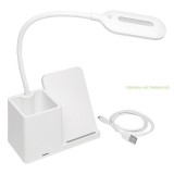 LIGHT & CHARGE Asztali lámpa töltőállomással