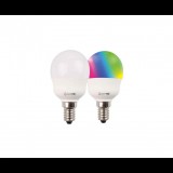 LightMe LED fényforrás csepp forma E14 5.5W távirányítóval RGB (LM85392) (LM85392) - LED-es égők