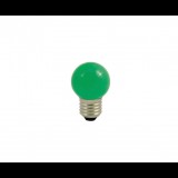 LightMe LED fényforrás kisgömb forma E27 1W zöld (LM85252) (LM85252) - LED-es égők