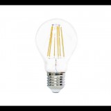 LightMe LED fényforrás normál forma E27 8W filament melegfehér (LM85137) (LM85137) - LED-es égők