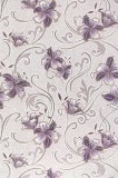 Lila liliom virág mintás tapéta (30202)