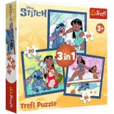 Lilo és Stitch - 3 az 1-ben 20-36-50db-os puzzle - Trefl