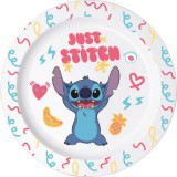 Lilo és Stitch lapos műanyag tányér QP3393