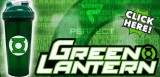 Limitált Perfect Shaker Hero Series Szuperhős Sorozat 800ml Green Lantern Zöld Lámpás