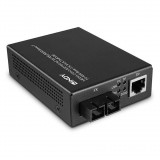 Lindy 25119 hálózati média konverter 850 nm Multi-mode Fekete (25119)