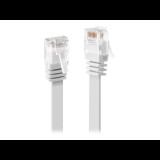 Lindy 2m Cat.6 hálózati kábel Fehér Cat6 (47502)