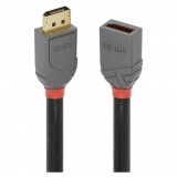 Lindy 36495 DisplayPort kábel 0,5 M Fekete (36495)