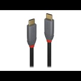 Lindy 36902 USB kábel 1,5 M USB C Fekete, Szürke (36902)